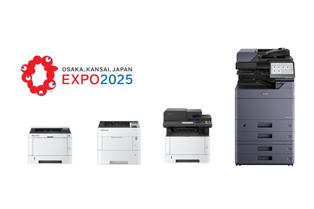 京瓷辦公信息系統作為2025年大阪·關西世博會場館營運贊助商，為其提供環保型多功能影印機及打印機設備
