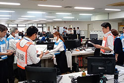 総合防火防災避難訓練