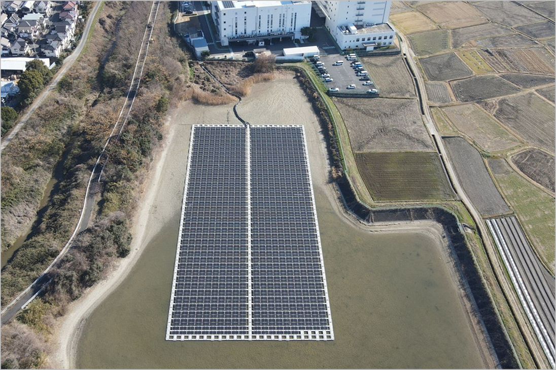 京瓷位於枚方工廠鄰近的浮動式太陽能光電系統正式啟用 每年可減少 278 公噸二氧化碳排放