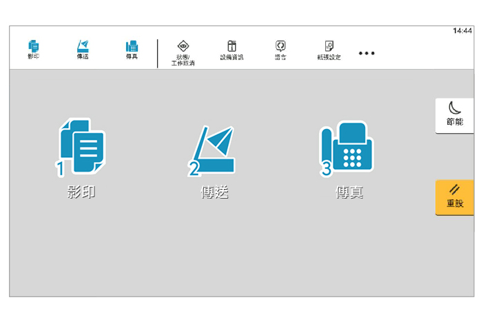 簡易顯示模式